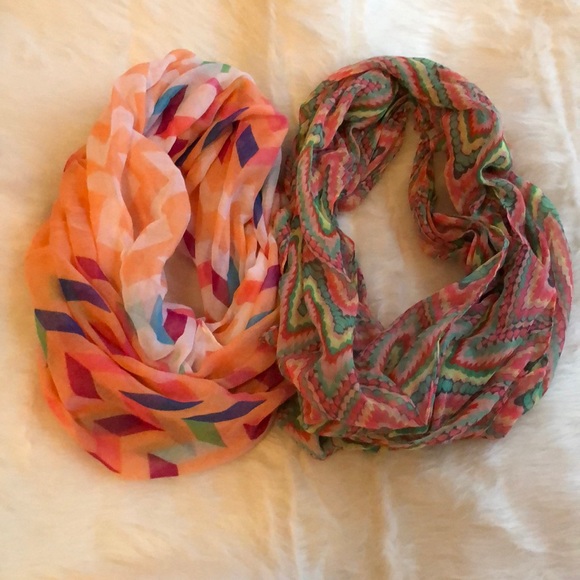 Accessories - SOLD Light weight patterned scarves (2)